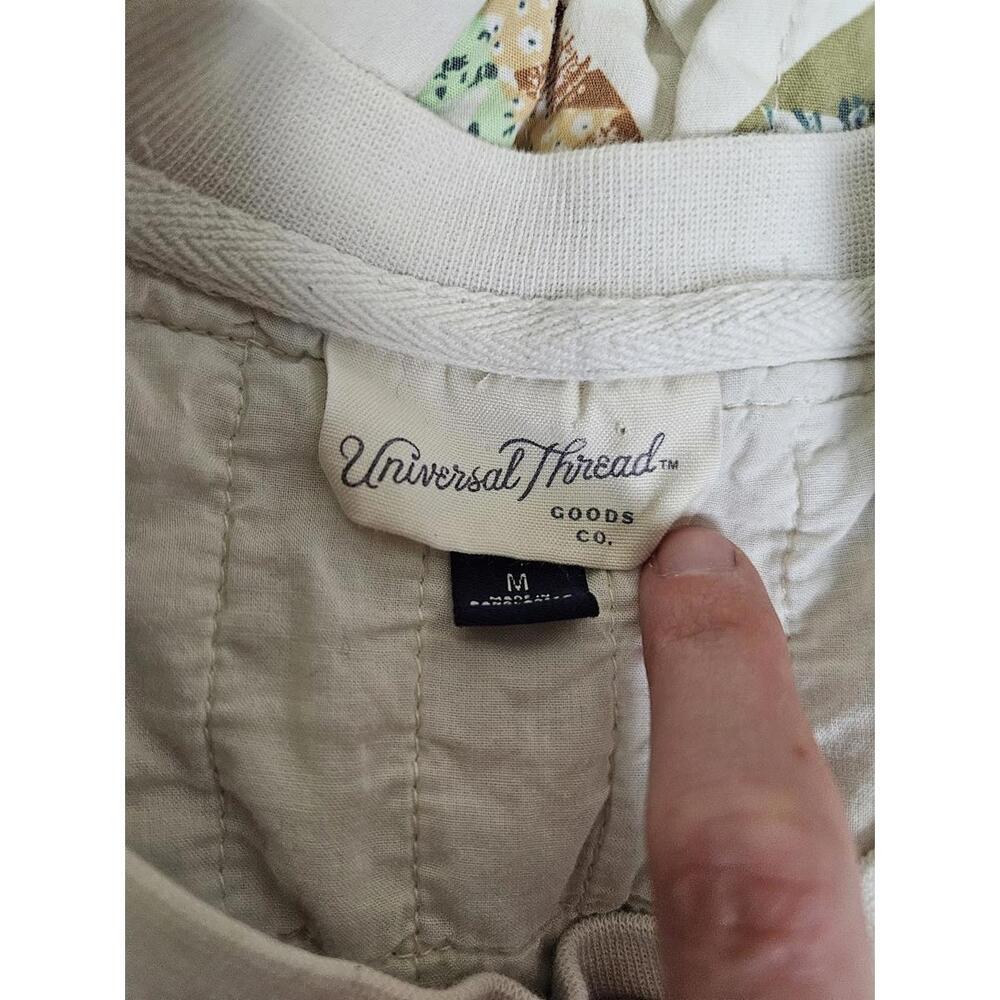 Quilted Patchwork Pattern Pullover Sweatshirt - image 5